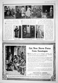 Original Old Vintage Print 1917 Theatre Carton Simon White Betty Clay Smith