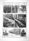 Original Old Vintage Print 1917 War Siers New York Girl Scouts Tabora 20th