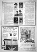 Old Vintage Print 1917 Glover Berridge Bowyer-Bower Bucknell Wade Daimler 20th