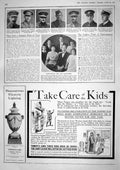 Original Old Vintage Print 1917 War Fyfe Blofeld Willans King Constantine Ellis
