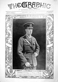 Original Old Vintage Print 1917 Prince Wales William Redmond War Grave Peltier