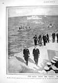 Old 1917 King British Navy Sailors Submarine War Nixon Hardinge Alpho 20th