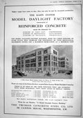 Original Old Vintage Print 1917 Napier Motor Cars Khan Factory Concret 20th