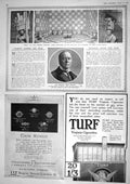 Old 1917 Smile Garrick Theatre Herbert Tree Advertisement Turf Cigare 20th