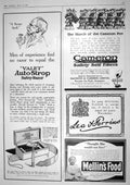 Antique Print 1917 Valet Auto-Strop Safety Razor Cameron Pen Mellin'S Food 20th