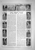 Old 1917 Cricket Hobson Barker Fitz-Gerald Malden Woodhams Holloway D 20th