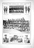 Old Print 1917 War Siers Africa Australia Kenny Fox Onondeyoh Kamerad Ta 20th
