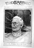Old 1917 German War-Lord Sculpture War Henderson Barnes Southend Hosp 20th