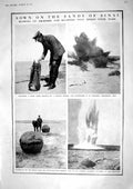 Old 1917 War Sands Sinai Bomb German Sea-Mines Cherchez Women Mechani 20th