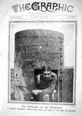 Old Print 1917 German Armoured Observation Post War Sier German Prisoner 20th