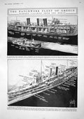 Old 1917 Greece War Ships Vargaries Aegean Navy Lady Dodds Edward Gus 20th