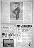 Antique Old Print 1917 Henry Arthur Jones Author Wilkinsons Bullet Protunic