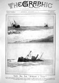 Old 1917 German Mine-Sweepers British Ships Jutland War Prisoners Swi 20th