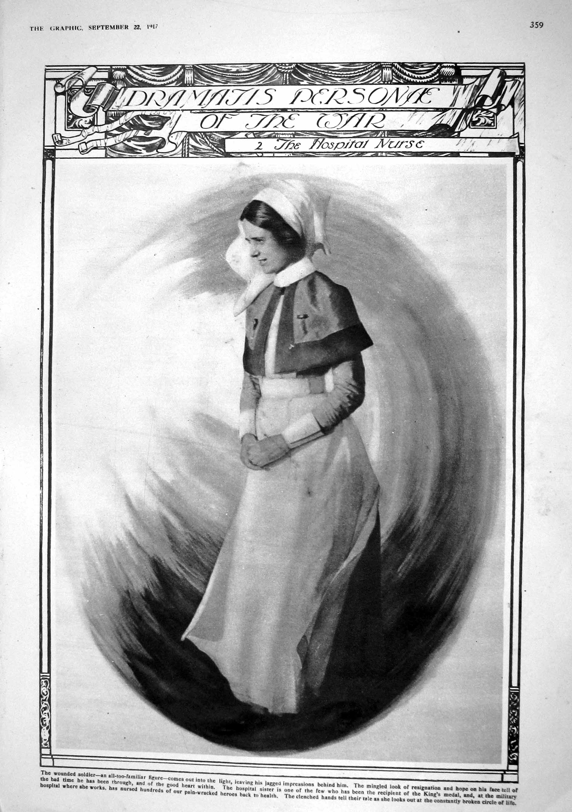 Old 1917 War Hospital Nurse Isle Grain Harvest Medway Protection Ship 20th
