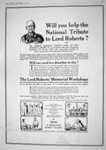 Old 1917 Advertisement Lord Roberts Memorial Workshops Cheylesmore Lo 20th
