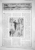 Old 1917 Types Men Training Royal Naval Depot Crystal Palace War Unif 20th