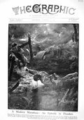 Antique Old Print 1917 War Siers Battle Flanders French British Siers Ito Jap