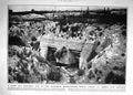 Antique Old Print 1917 Concrete Block House German Granite Wall War Siers 20th