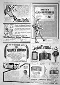 Antique Print 1917 John Pound Scrubb'S Glasgow Cigarettes Manfield Records 20th