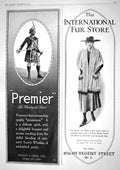Antique Old Print 1917 International Fur Store Premier Scotch Whisky Wright