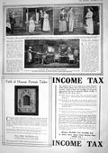 Antique Print 1917 Theatre Hawtrey Brooke Hoffe Income Tax Wolsey Underwear