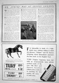 Antique Print 1917 Atkins War Sier Advertisement Turf Cigarettes Kenilworth