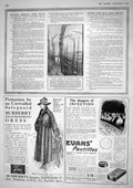 Old 1917 Seven Cranes Muirhead Bone Evans Pastilles Burberrys London 20th