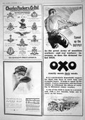 Old Print 1917 Advertisement Charles Packer Oxo Debenham Freebody Fashion 20th