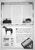 Old Print 1917 War Sier Moles Advertisement Turf Virginia Cigarettes Lon 20th