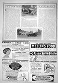 Old 1917 Horatio Bottomley Vauxhall Service Motor Car Napier Meriden 20th