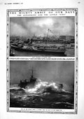 Old 1917 Navy War Ships H.M.S. Glasgow Buenos Aires Patrol Boat North 20th