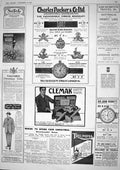 Antique Print 1917 Charles Packer Clemak Safety Razor Bennett Watches Sotol