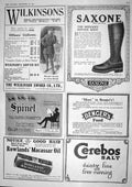 Old 1917 Advertisement Wilkinson Sword Saxone Cerebos Salt Benger'S F 20th