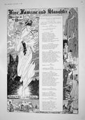 Old 1918 War Eclogue Fire Famine Slaughter Coleridge Kaiser Story Ill 20th