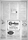 Old Print 1918 ú5 National War Bond Cerebos Salt Mothersill Sea Sickness 20th