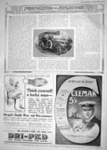 Old 1918 Sir Arthur Yapp Food Economy Director Vauxhall Motor Car Cle 20th