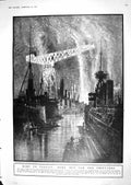 Old 1918 Shipyard Industry Merchant Ship Submarine Ukraine War Map Bl 20th