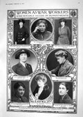 Old 1918 Women War Workers Andrews Chubb Chalmers-Watson Esslemont Ai 20th