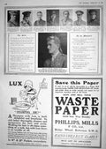 Old 1918 War Bremner Fison Hayward Gordon Richardson Fraser Rae Clark 20th