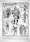 Old Print 1918 War British Siers Buckingham Palace Hotel Theatre Matthew 20th