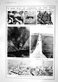 Old Print 1918 War Arras Bapaume Motor Transport Siers Nevinson American 20th