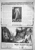 Old 1918 Boot Ration Lady Phyllis Spence Advertisement Smith'S Cigare 20th