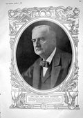 Old Vintage Print 1918 John Edward Redmond Leader Irish Nationalist Party 20th