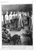 Old Print 1918 War Siers Medical Inspection George Hotel Avonbank Carlyl 20th