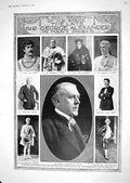 Old 1918 Theatre George Alexander Zenda Sammy'S Overseas Cap Rubbers 20th