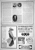 Antique Old Print 1918 Cuvillier Sternroyd Composer Nation'S Fund Nurses Oxo