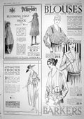 Old 1918 Advertisement Barkers Blouses Marshall Snelgrove Ladies Fash 20th