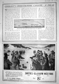 Antique Old Print 1918 Range Various Monster Guns War Experiments Cigarettes