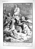 Old Print 1918 War Siers Weapons Germans Amiens American Aeroplanes Fran 20th