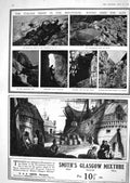 Antique Print 1918 Italy War Mountains Alps Fort Ratti Tobacco Pear'S Soap 20th